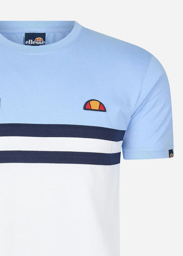 Ellesse T-shirts Venire tee - light blue white navy