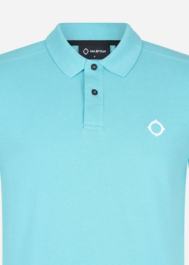 MA.Strum Polo's SS pique polo - sea blue