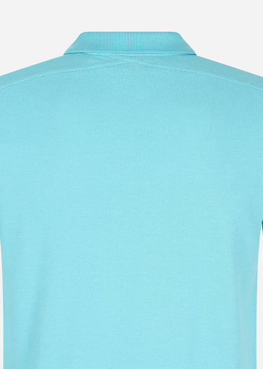 MA.Strum Polo's SS pique polo - sea blue