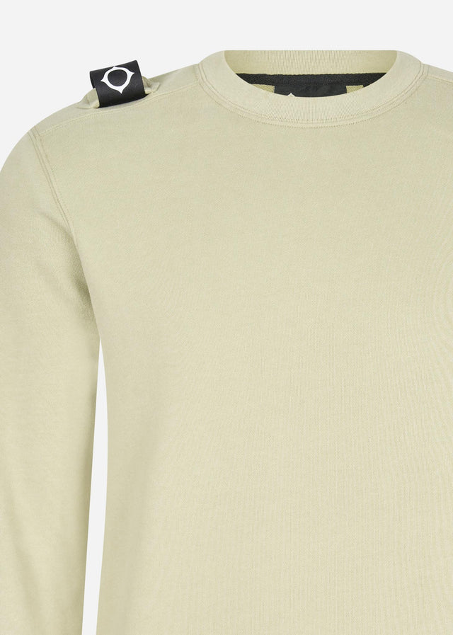 MA.Strum Sweaters Core crew sweat - tea