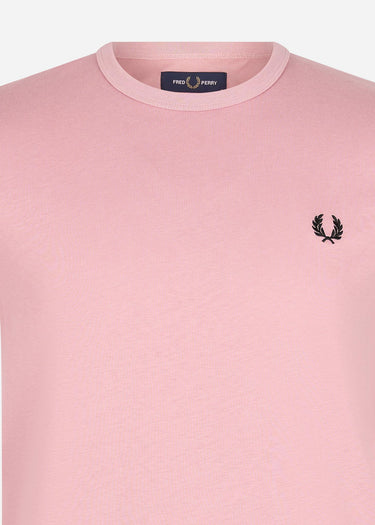 Fred Perry T-shirts Ringer t-shirt - chalky pink