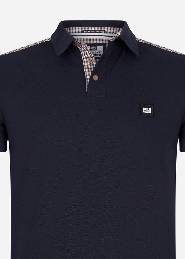 Weekend Offender Polos Jacobs - navy