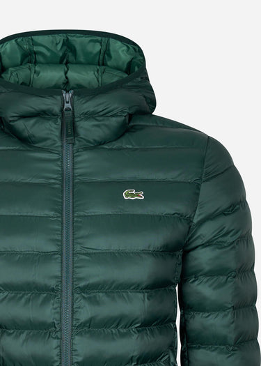Lacoste Jassen Hooded jacket - sinople