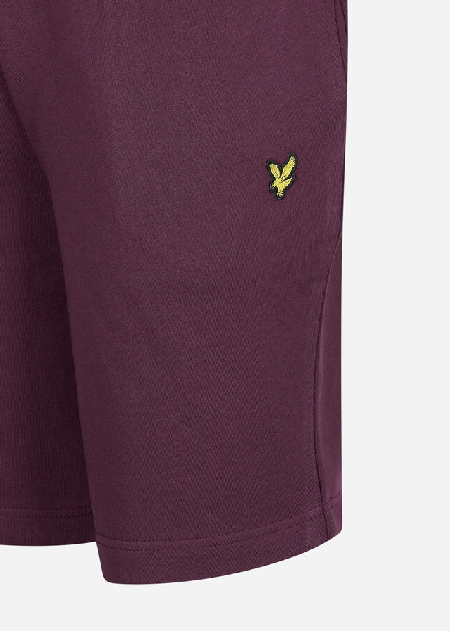 Lyle & Scott Shorts Sweat short - burgundy