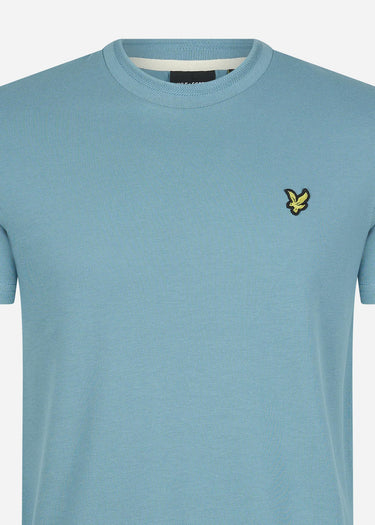 Lyle & Scott T-shirts Plain t-shirt - skipton blue
