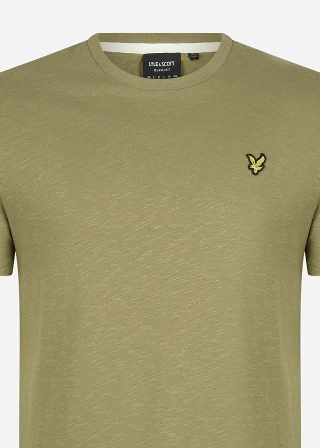 Lyle & Scott T-shirts Slub t-shirt - seaweed