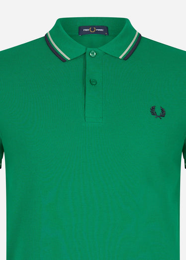 Fred Perry Polo's Twin tipped fred perry shirt - fp green