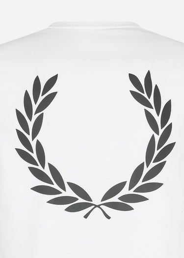 Fred Perry T-shirts Back graphic t-shirt - white