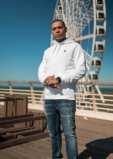 Lyle & Scott Hoodies Pullover hoodie - white