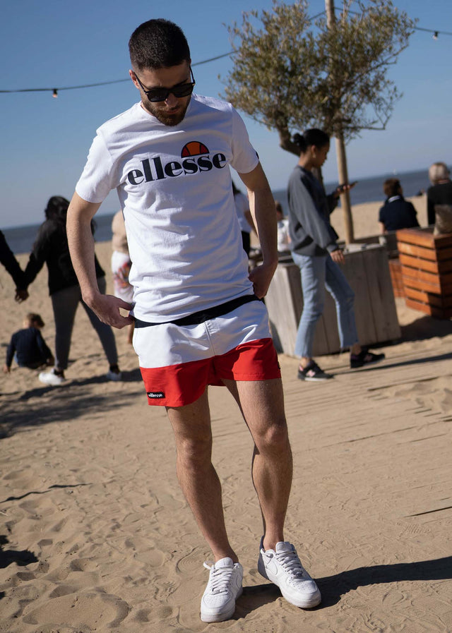 Ellesse Swimwear Cielo swim short - black red