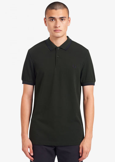 Fred Perry Polo's Twin tipped polo - brit racing green