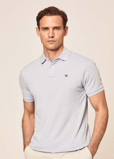 Hackett London Polo's Cotton pique polo shirt - oxford blue