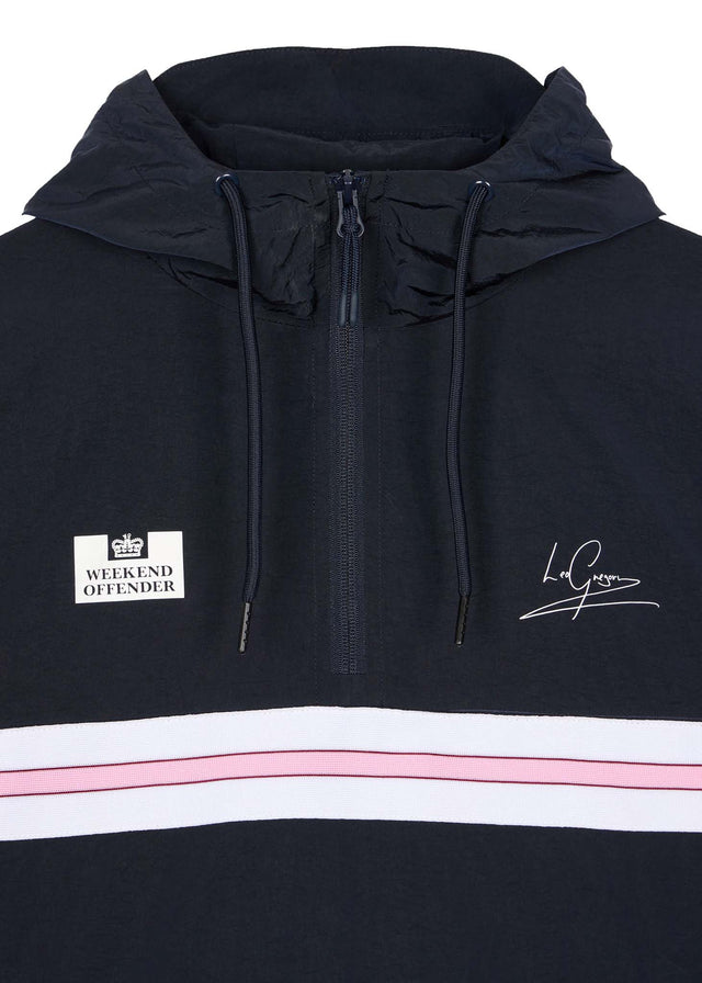 Weekend Offender Cardigans LG track jacket - navy