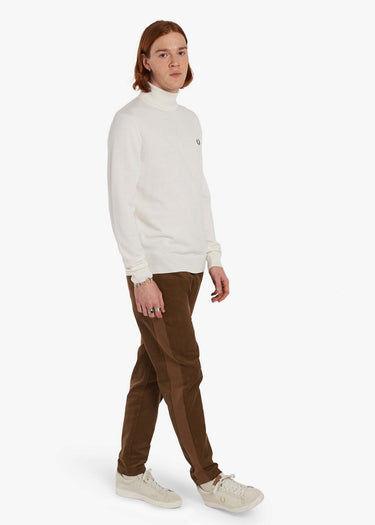 Fred Perry Truien Roll neck jumper - snow white