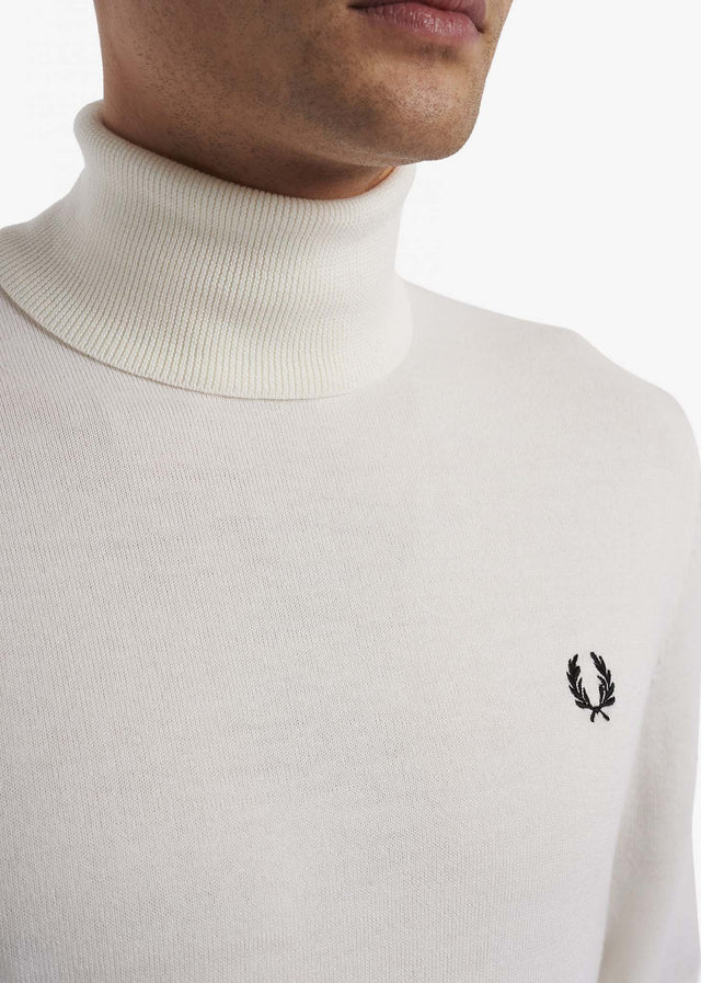 Fred Perry Sweaters Roll neck jumper - snow white