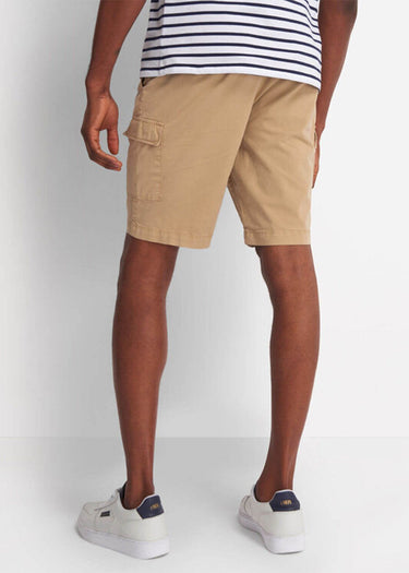 Lyle & Scott Korte Broeken Cargo shorts - stone