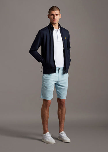Lyle & Scott Korte Broeken Chino short - deck blue