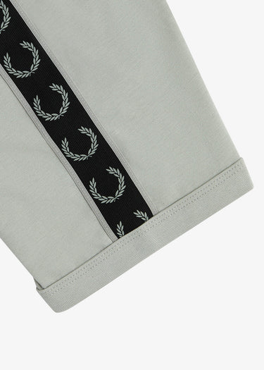 Fred Perry T-shirts Contrast tape ringer t-shirt - limestone black