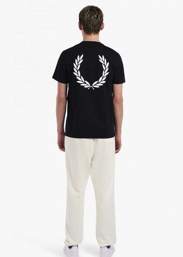 Fred Perry T-shirts Graphic branded t-shirt - black