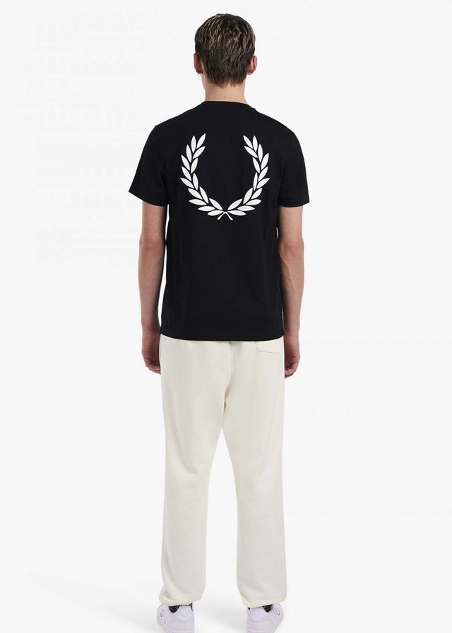 Fred Perry T-shirts Graphic branded t-shirt - black
