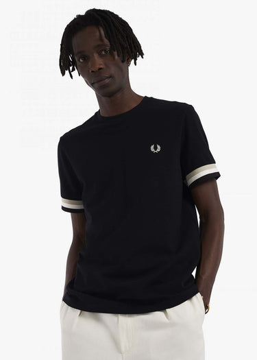 Fred Perry T-shirts Pique t-shirt - black