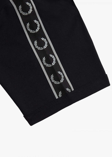 Fred Perry T-shirts Reflective detail ringer tee - black reflective