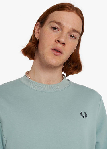 Fred Perry Truien Crew neck sweatshirt - silver blue