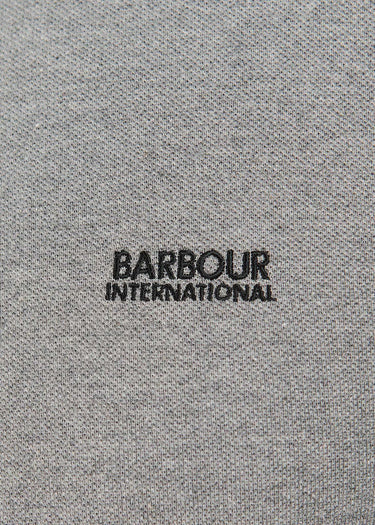 Barbour International Truien Beaker half zip - anthracite marl