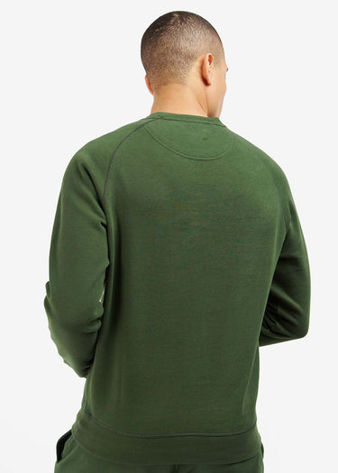 Barbour International Truien Essential crew neck sweat - kombu green