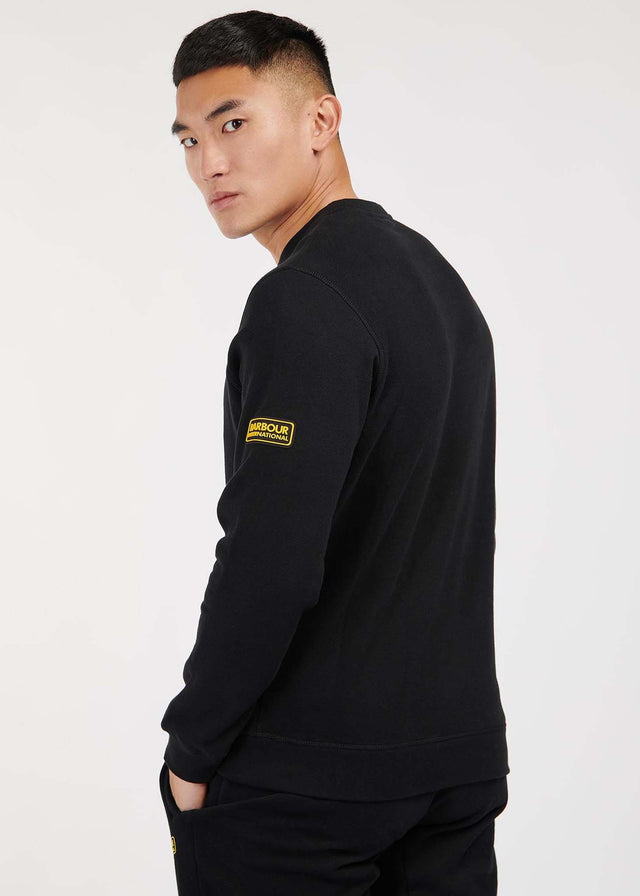Barbour International Sweaters Badge sweat - black