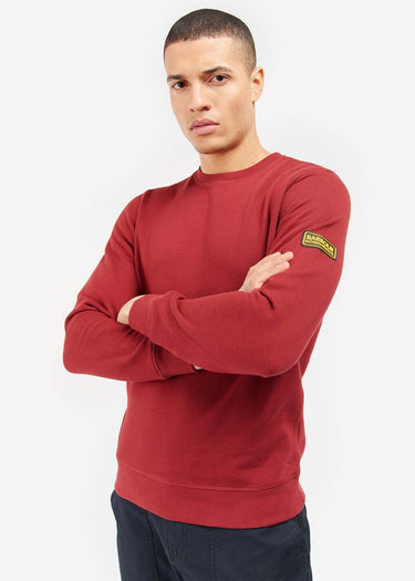 Barbour International Truien Badge sweat - wine