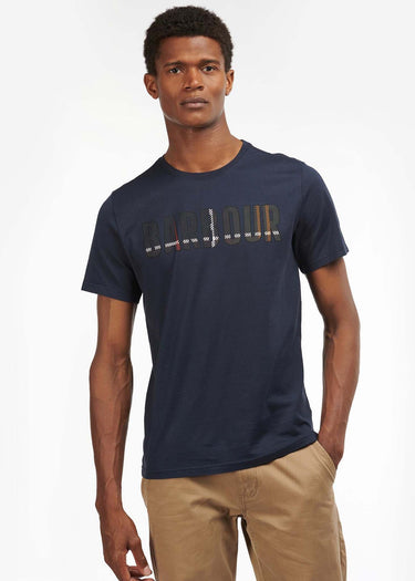 Barbour T-shirts Wallace tee - navy