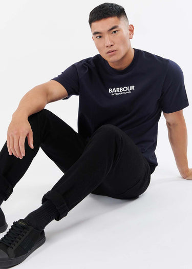 Barbour International T-shirts Formula tee - night sky