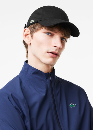 Lacoste Caps Cotton twill cap - black