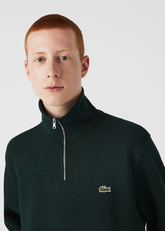 Lacoste Sweaters Sweater half zip - sinople