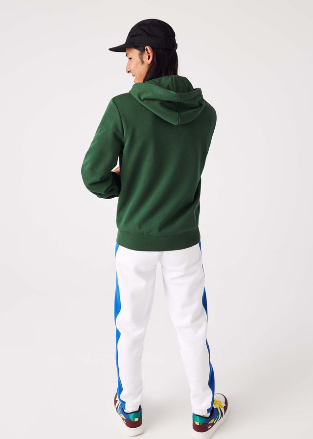 Lacoste Cardigans Zip through hoodie - green