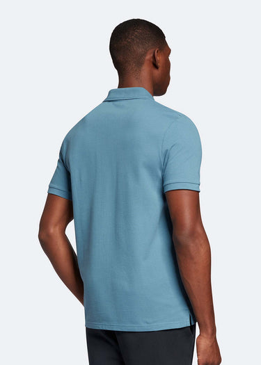 Lyle & Scott Polo's Crest tipped polo shirt - skipton blue