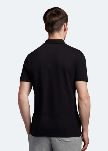 Lyle & Scott Polo's Crest tipped polo shirt - jet black