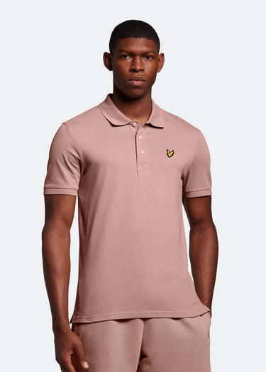 Lyle & Scott Polo's Plain polo shirt - hutton pink