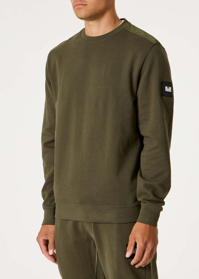 Weekend Offender Sweaters F bomb - dark green
