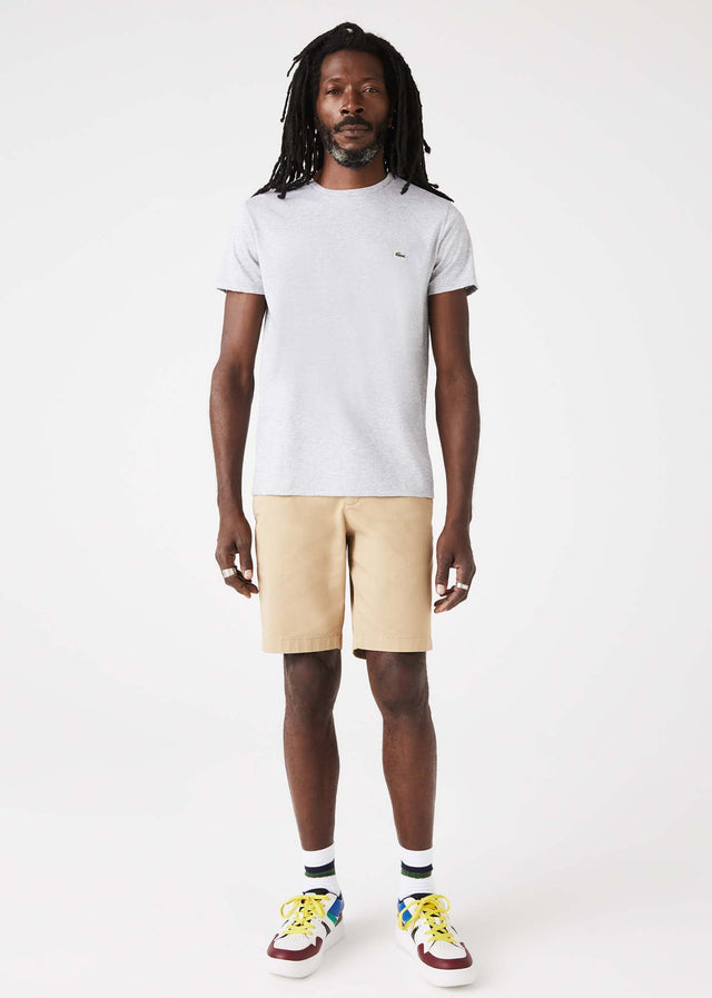 Lacoste T-shirts T-shirt - silver chine