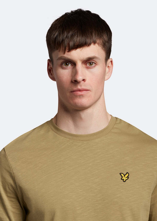 Lyle & Scott T-shirts Slub t-shirt - seaweed