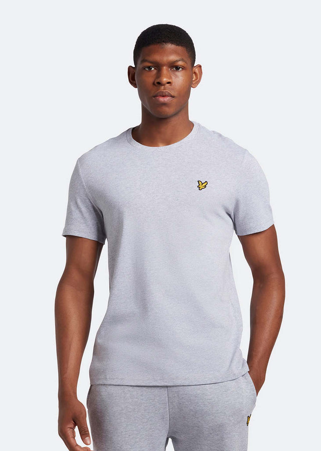Lyle & Scott T-shirts Plain t-shirt - light grey marl