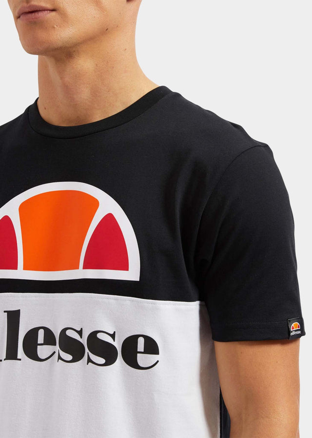Ellesse T-shirts Arbatax tee - black white