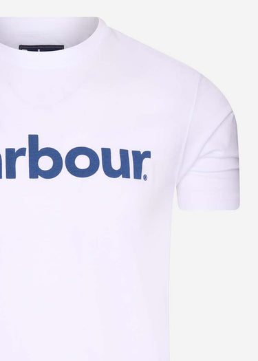 Barbour T-shirts Logo tee - white