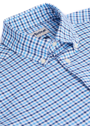 Barbour Overhemden Gingham 11 -blue