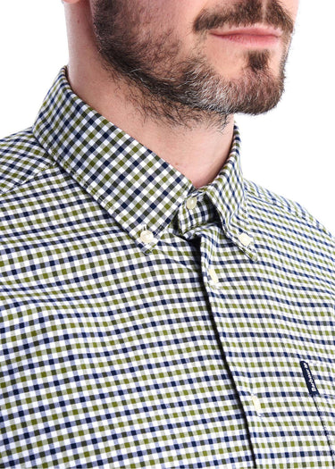 Barbour Overhemden Gingham 11 - forest