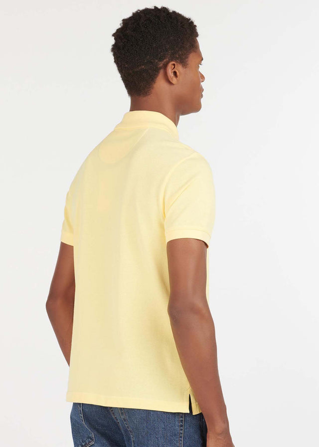 Barbour Polos Tartan pique polo - corn