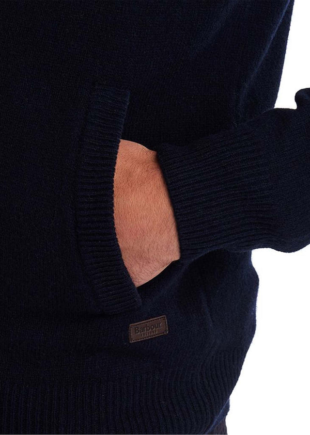 Barbour Cardigans Patch zip thru - navy