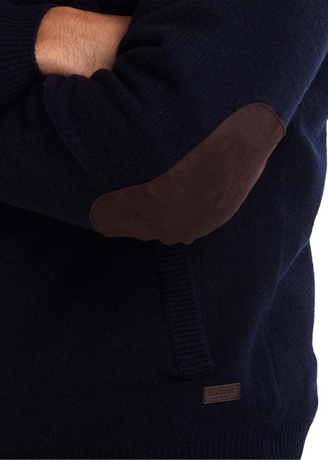 Barbour Cardigans Patch zip thru - navy